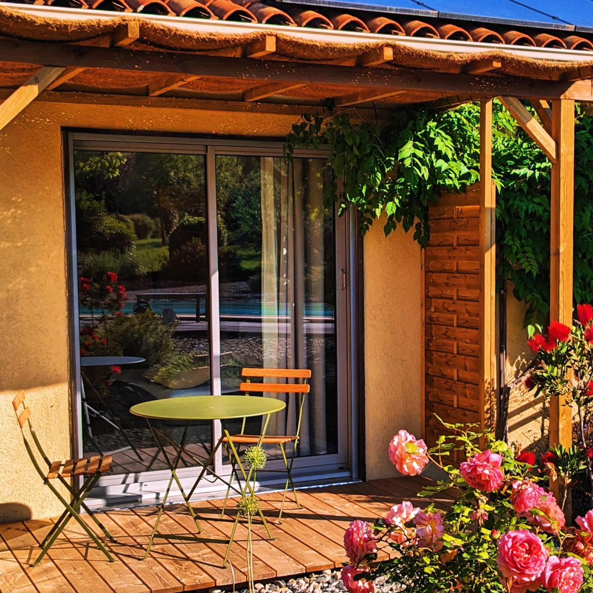 Villa Font Vive - Chambres D'Hotes Eco-Labellisees Avec Cuisine - Confort, Calme Et Vue Exceptionnels ! 格罗斯皮埃雷斯 外观 照片